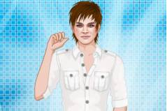 Украшаем Адама Ламберта - Adam Lambert dressup makeup